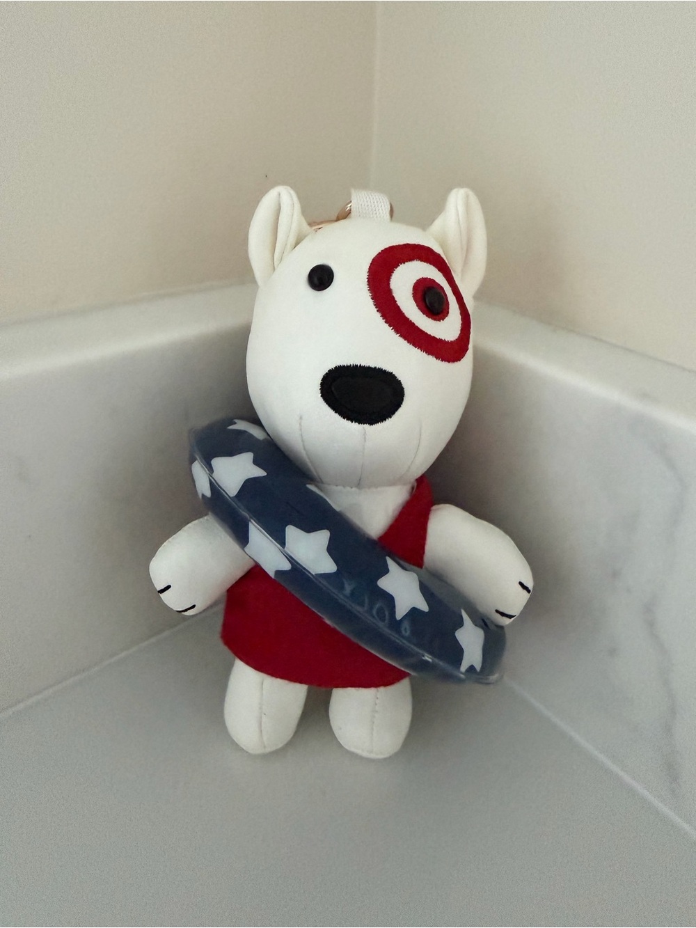 Target Plush Dog key chain